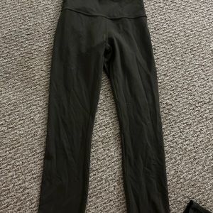 green lululemon leggings